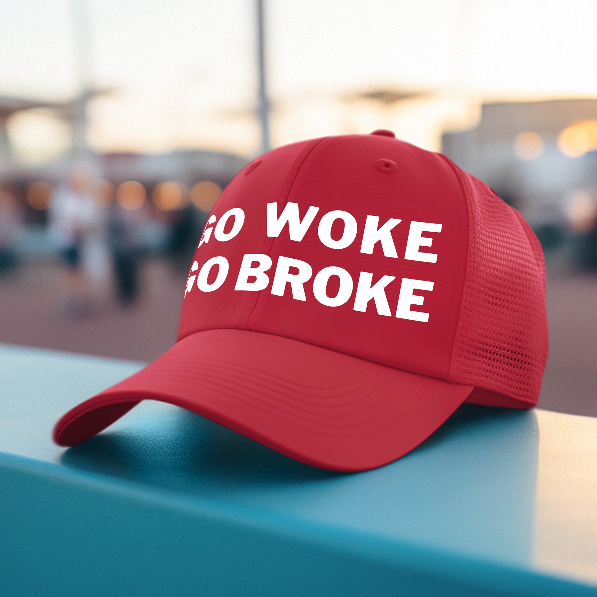 GO WOKE GO BROKE