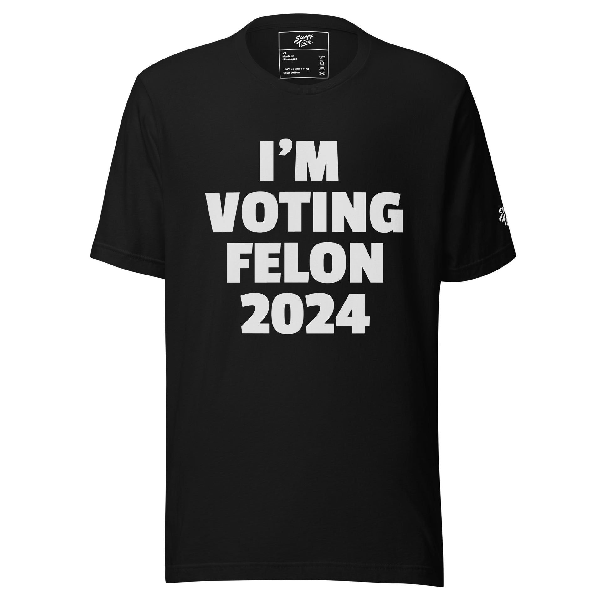 IM VOTING FELON Unisex t-shirt